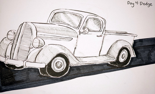 Inktober: Dodge