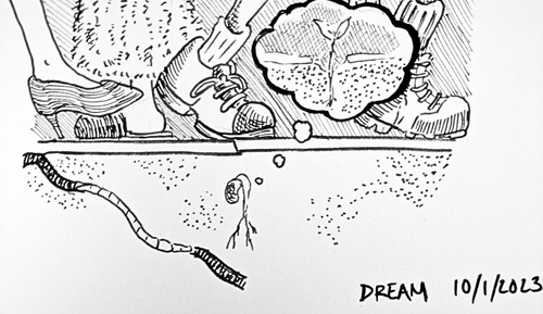 Inktober: Dream