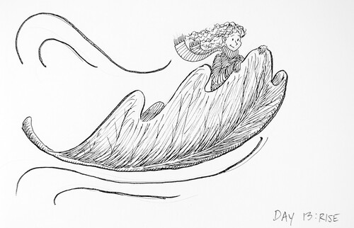 Inktober: Rise