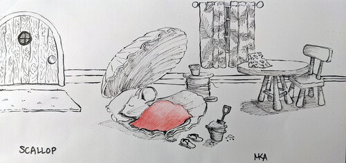Inktober: Scallop