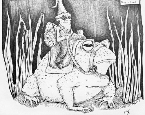 Inktober: Toad
