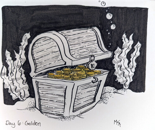 Inktober: Golden