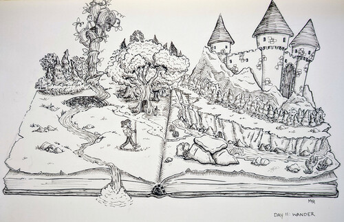 Inktober: Wander
