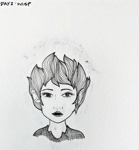 Inktober: Wisp